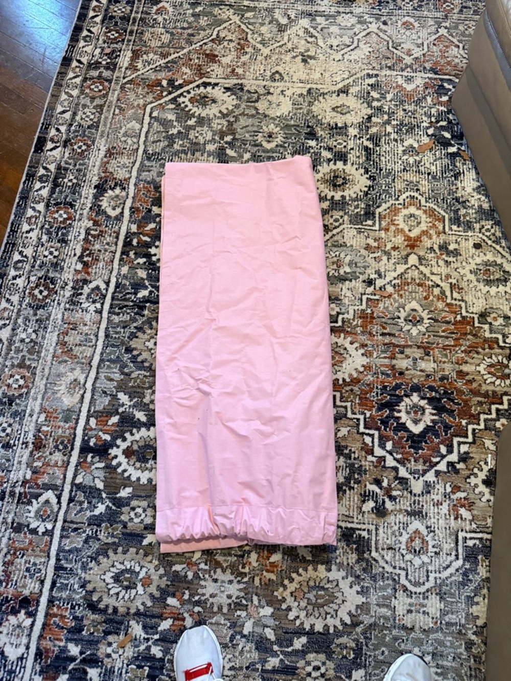 Light Pink Curtain Panel for Home Drapery set of 4